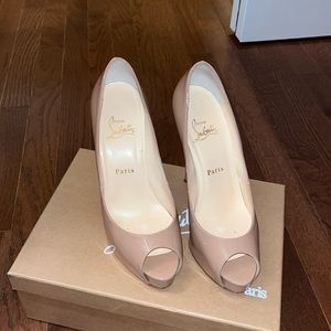 Nude Christian Louboutin heels